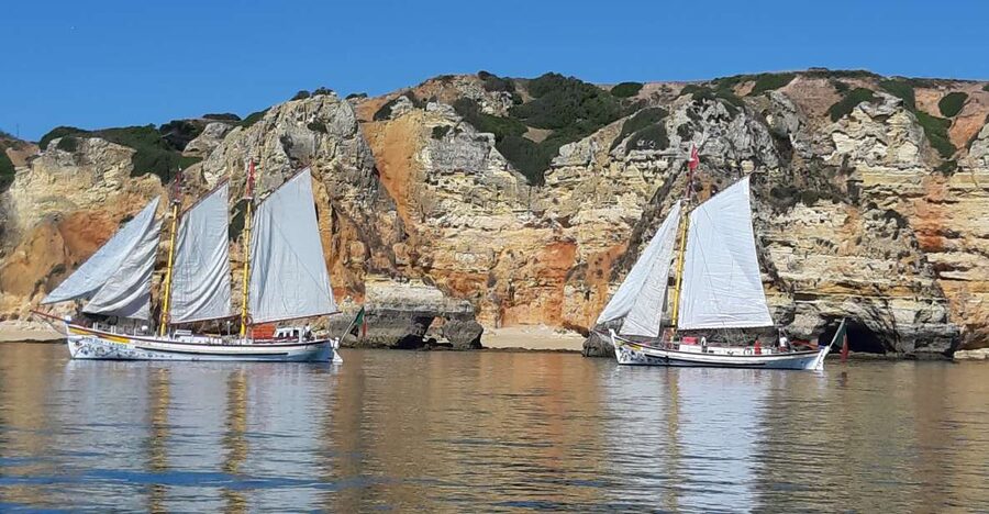 Lagos: Ponta Piedade Sail & Caves Cruise w/Portuguese Tapas - Setting Sail From Marina de Lagos: An Easy Start on the Water