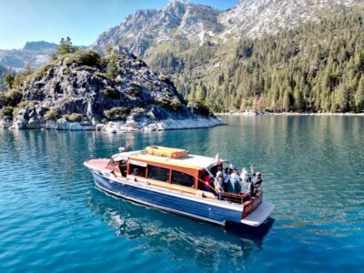 Lake Tahoe: Emerald Bay Sunset Wine Tasting Yacht Cruise - The Emerald Bay sunset route: what you’ll see from the water