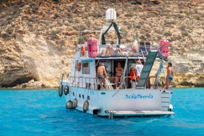 Lampedusa: Yacht excursion, swimming stops and typical lunch - Tabaccara: The Stop Designed for Clear Water