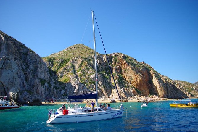 Lands End Luxury Sail and Snorkel Cruise in Cabo San Lucas - Playa de los Amantes: why this stop feels calmer than a typical beach detour