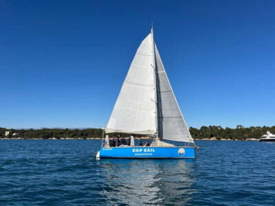 Lérins Islands Sailing Discovery, snorkeling and paddle SUP - Getting there fast: meeting point and what the start feels like