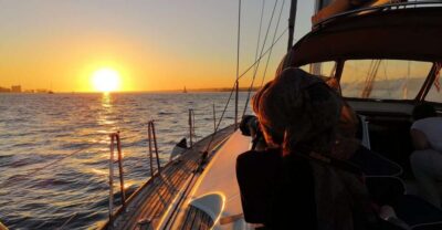 Lisbon: 2-Hour Sunset Sailing Tour on Luxury Sailing Yacht - Getting aboard: the Discoveries Monument start at Doca de Belém