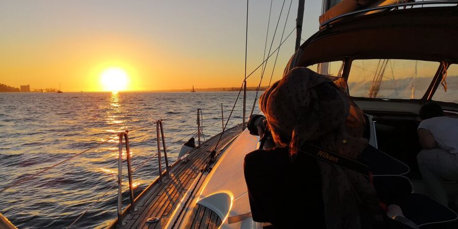 Lisbon: 2-Hour Sunset Sailing Tour on Luxury Sailing Yacht - Passing Torre Belém: the landmark that looks best from the river