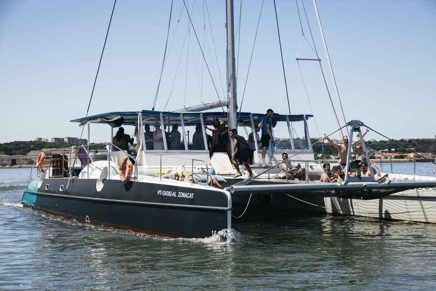 Lisbon: Catamaran Boat Party with Music, Open Bar & Dives - Why This Tagus Catamaran Party Feels Different Than Club Night