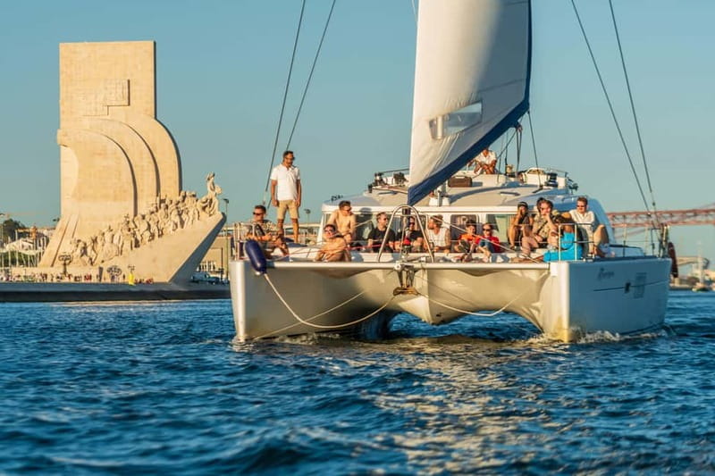 Lisbon: Catamaran Cruise with Drinks & Pastel de Nata - Drinks and Pastéis de Nata in your lap