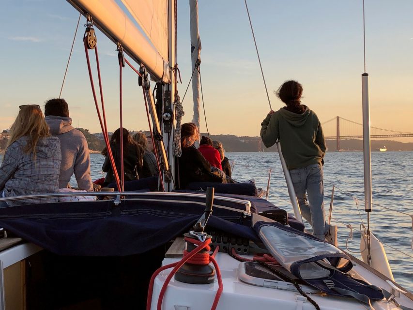 Lisbon: Enjoy a Sunset or Night Tagus River Sailboat Cruise - The 25 de Abril Bridge and Christ the King: the views that make the cruise feel worth it