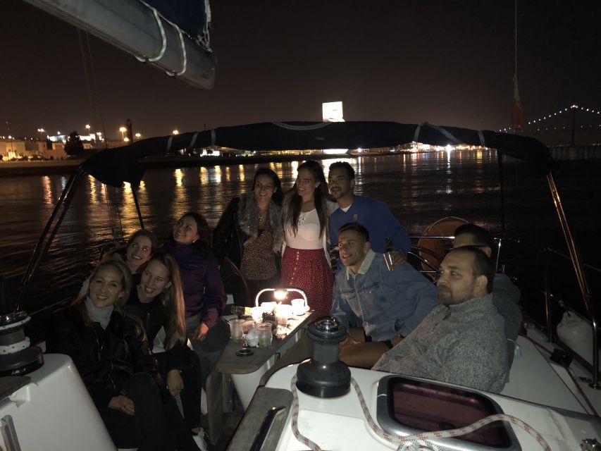 Lisbon: Luxury Sailboat Cruise at Night - The 2-Hour Itinerary in Plain English (Stop by Stop)