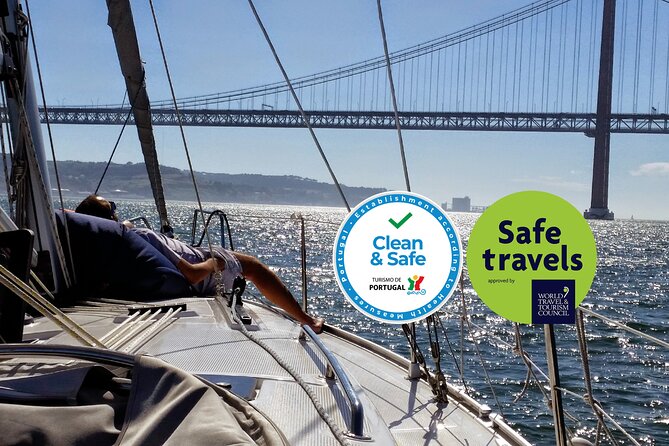 Lisbon Private Sailing Cruise, drink included (options: 2h, 3h, 4h, 6h or 8h) - Almada and the Christ the King Sanctuary’s Big View