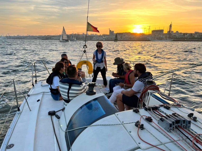 Lisbon: Sailing Sunset - Belem Tower and the Discoveries monument: better angles, less stress