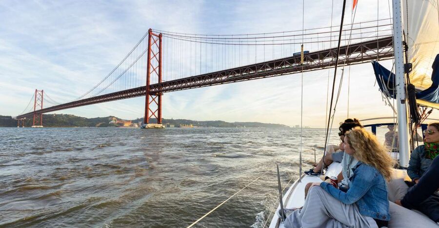 Lisbon: Sailing Tour on the Tagus River - What happens right after boarding: safety, then sightseeing time