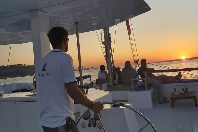 Lisbon Sunset Catamaran Cruise on the Tagus River - 25 April Bridge: The Photo Spot You Get Without Waiting