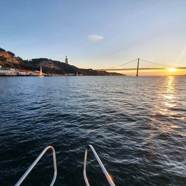 Lisbon: Sunset Catamaran Cruise with Drinks - MAAT Museum area: art, architecture, and a cleaner view than the streets