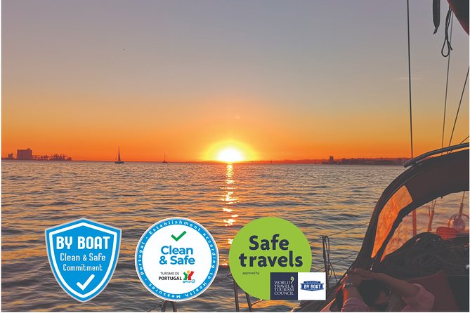 Lisbon Sunset Sailing Tour on Luxury Sailing Yacht with 2 Drinks - Sailing past Lisbon’s monuments along the Tagus River