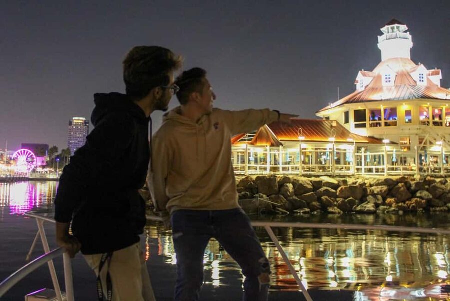 Long Beach: Private Night Yacht Cruise With City Lights - What’s on board: seating, restroom, and a captain who keeps things solid