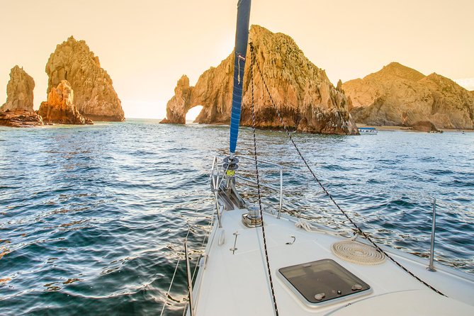 Los Cabos Luxury Sunset Sail with Light Appetizers and Open Bar - The sailing route: Lover’s Beach to El Arco and back