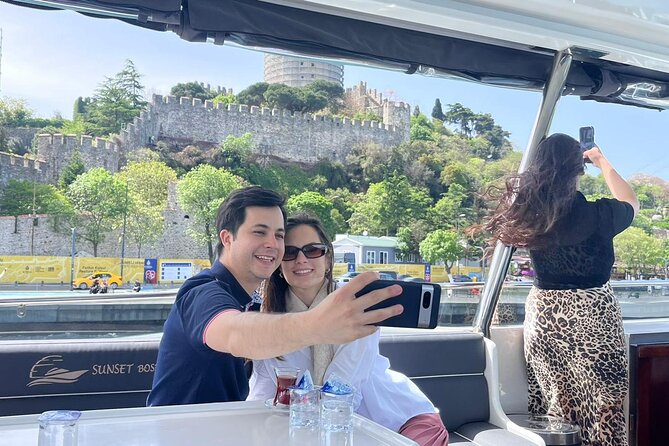 Luxury Bosphorus Yacht Cruise – Stopover in Asian Side - Onboard Snacks, Turkish Coffee, and the Wind Factor