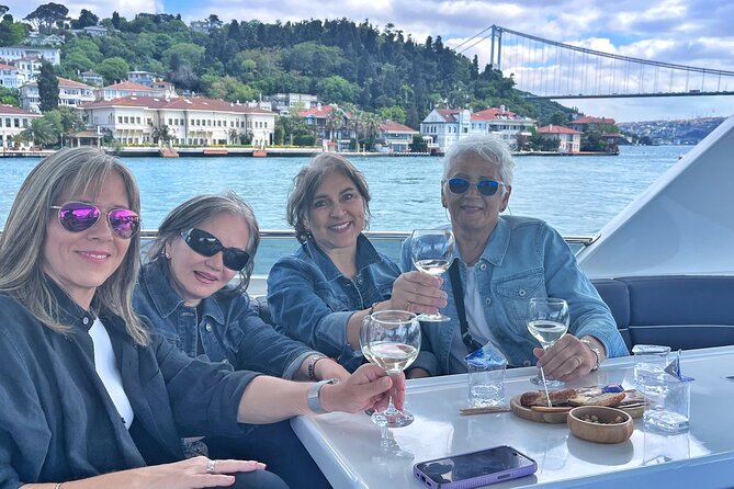 Luxury Bosphorus Yacht Tour – Asian Side Stop & Exploration - Golden Horn views: old city geometry without the traffic