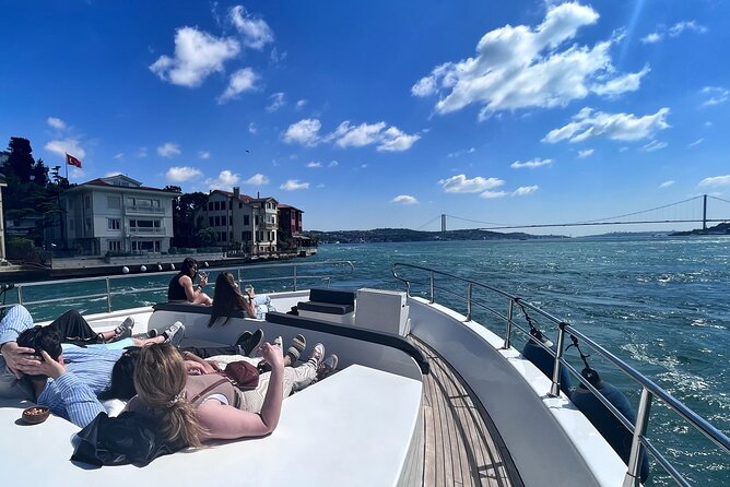 Luxury Bosphorus Yacht Tour – Asian Side Stop & Exploration - The sights you pass on the European side