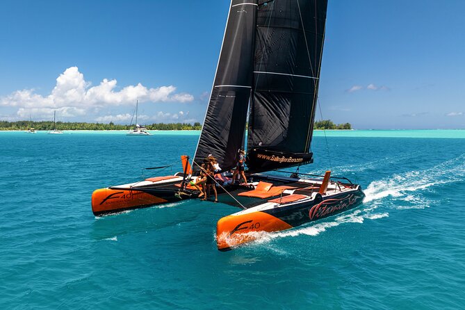 LUXURY Catamaran Bora Bora : Sailing, Snorkeling & Floating Bar - A 40-foot Catamaran Day Built for Bora Bora’s Lagoon