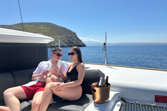 Luxury Catamaran Cruise, Dia Island –Open Bar & Lunch -Top Rated! - Price and value: what you’re really paying for at $145.18
