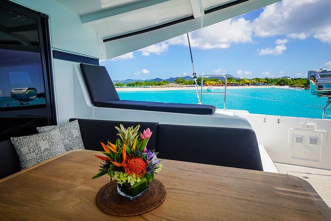 Luxury Catamaran Private Charter in St. Maarten/St. Martin - Stop 4: Maho Beach plane-spotting (and the big wow moment)