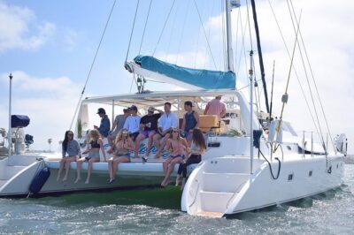Luxury Catamaran Sailing Charter of San Diego - The Route Choice: La Jolla Cove vs Sunset Cliffs