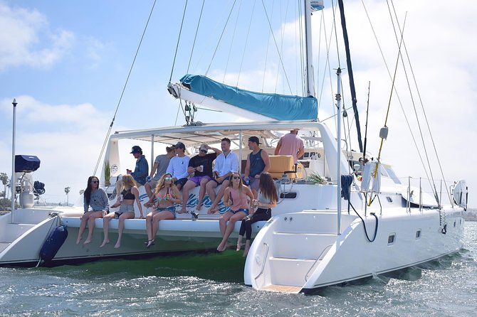 Luxury Catamaran Sailing Charter of San Diego - The Route Choice: La Jolla Cove vs Sunset Cliffs