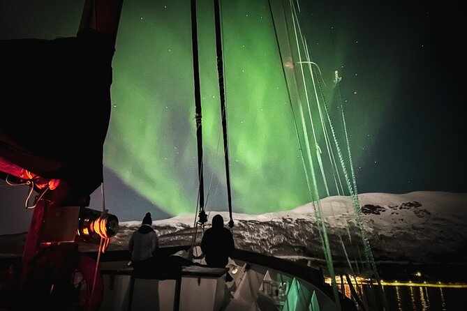 Luxury Northern Lights Yacht Cruise with Hot Tub from Tromsø - Aurora Hunting With Real Guidance (But No Promises)