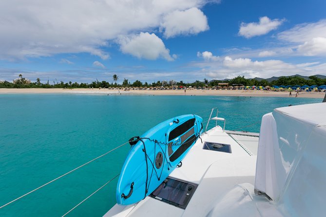 Luxury Private Full-Day Catamaran Charter in St Maarten & Saint-Martin - St Maarten coast in 7 hours: Mulet Bay to Divi Little Bay