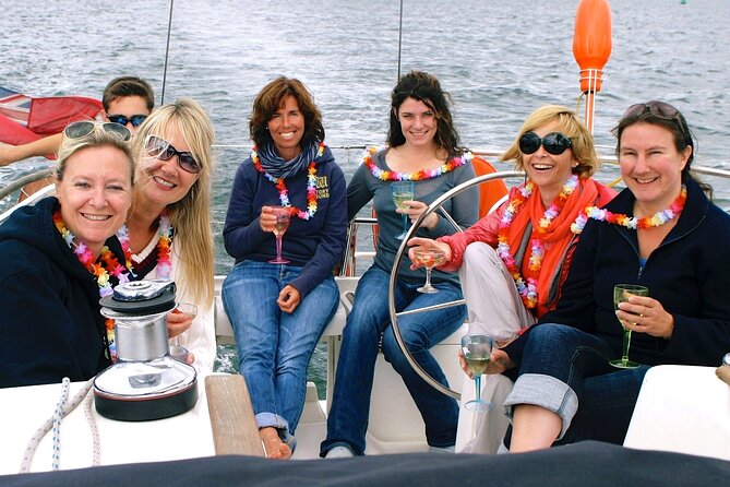 Luxury Sailing Experience Day with Champagne and Lunch or Dinner - Champagne, Lunch or Dinner, and a Proper Hot Meal at Sea