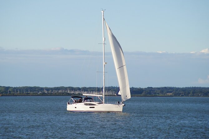 Luxury Sailing Experience Day with Champagne and Lunch or Dinner - At The Helm: Let The Crew Sail or Learn as You Go