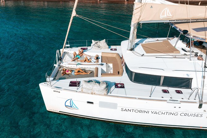 Luxury Santorini Catamaran Cruise: Lunch, BBQ, Drinks, Transfers - Key Highlights You Should Know Before You Go