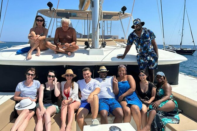 Luxury Santorini Catamaran Cruise: Lunch, BBQ, Drinks, Transfers - Thirasia Island and Your Onboard Lunch With Views
