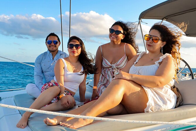 Luxury Sunset Sailing Cruise in Cancun with Light Dinner and Open Bar - Drinks and the Crew Who Keep the Vibe Going