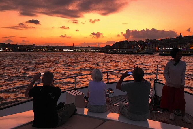 Luxury Sunset Yacht Cruise on the Bosphorus – Refresh & Relax - Dolmabahçe Mosque, Ciragan Palace, and Dolmabahçe Palace: Ottoman Power Meets Evening Light