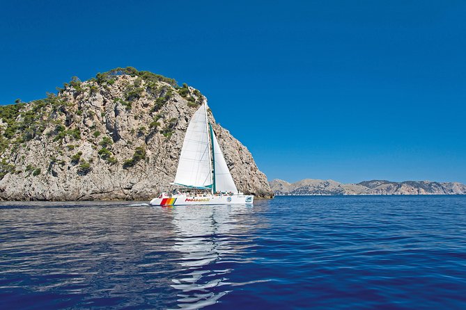 Mallorca Catamaran Cruise with Scenic Views and BBQ Lunch - Stop 1: Transports Maritims BRISA and getting settled quickly