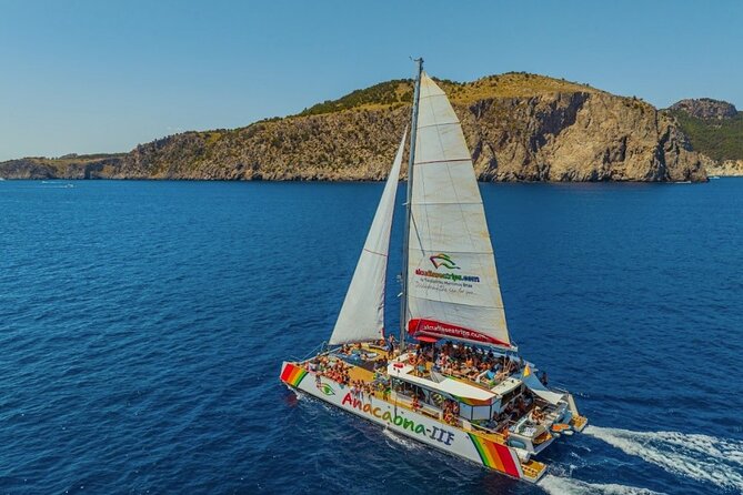 Mallorca Catamaran Cruise with Scenic Views and BBQ Lunch - Stop 4: Aucanada Beach and the lighthouse-photo cooldown