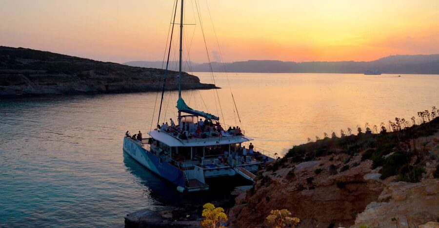 Malta: Blue Lagoon Evening Catamaran Cruise - Key highlights to know before you go