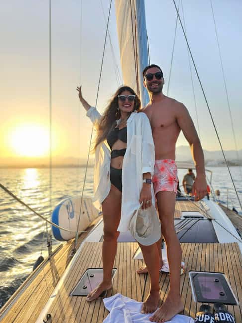 Marbella: Sunset Sailing Trip with Drinks and Snacks - Puerto Banús departure: where the sunset show begins