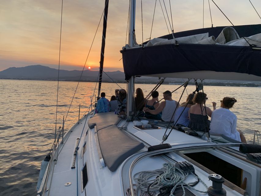 Marbella: Sunset Sailing Trip with Drinks and Snacks - Private cruise vs shared trip: match the boat to your vibe