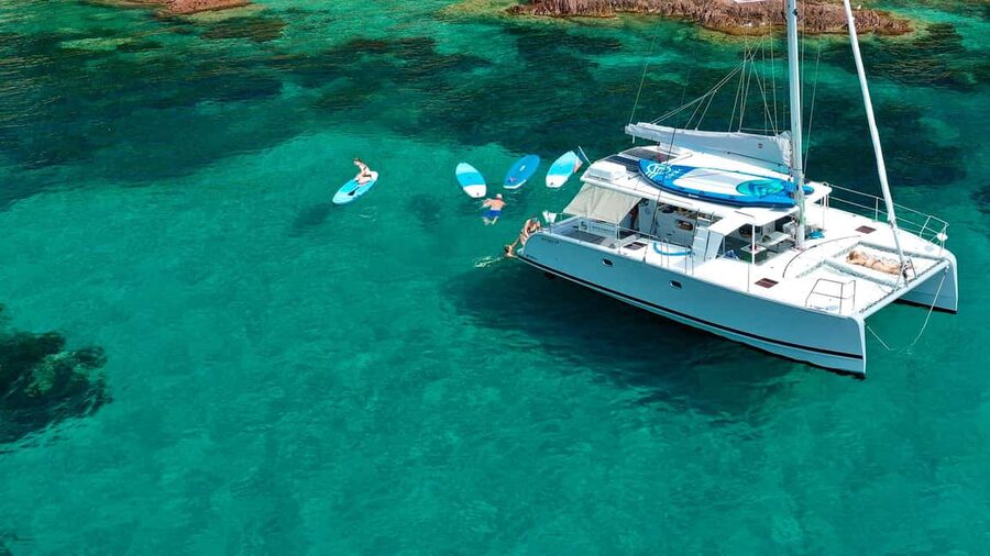 Marseille: Calanques Catamaran Tour & Standup Paddle - The Sail Past Vallon des Auffes and Château d’If