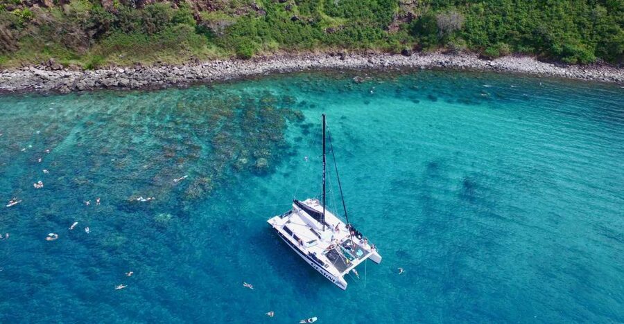 Maui: Snorkeling and Sailing Adventure with Buffet Lunch - Where You Snorkel: Honolua Bay First, Other Spots If Needed
