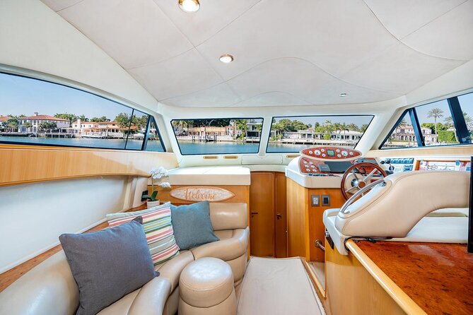 Miami 2 Hours Private Yacht Tour for 13 ppl on a 50 ft Yacht - The captain fee twist: price breakdown and what to budget