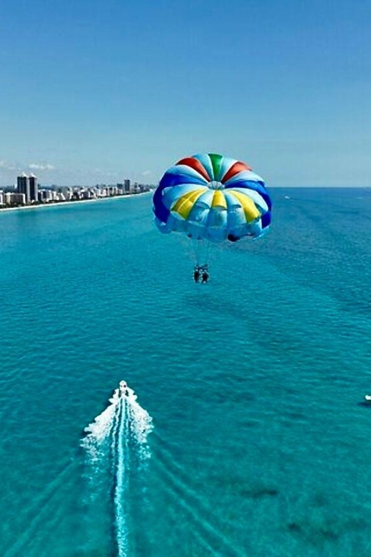 Miami Beach: Parasailing Boat Tour in South Beach - Harnessed on a stable platform: what takeoff really feels like