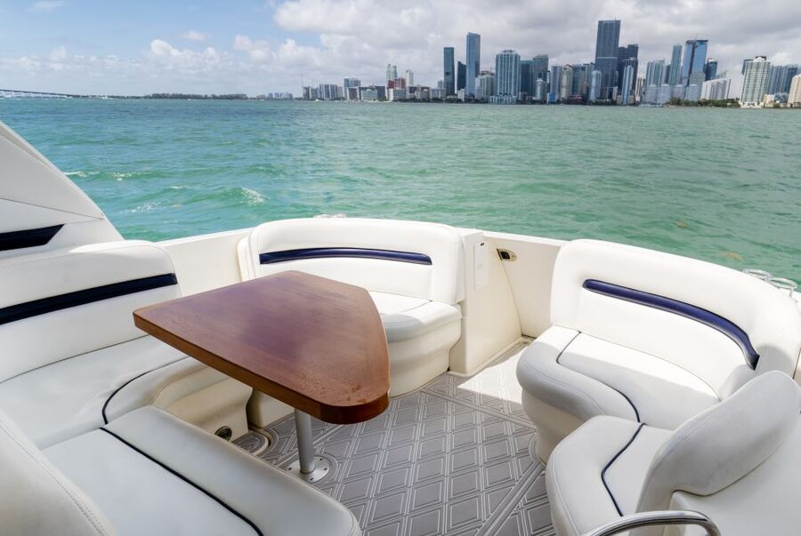 Miami: Private Yacht Cruise with Champagne - The skyline moment: Downtown Miami from the water