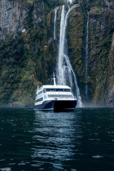 Milford Sound: Nature Cruise on a Modern Catamaran - Waterfall Time: How the Cruise Handles Close Passes
