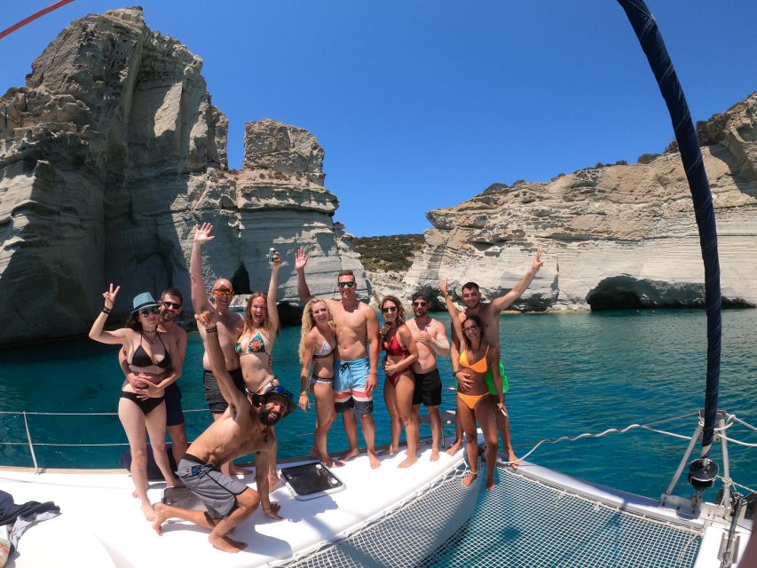 Milos: Full-Day Catamaran Cruise with Paddle Board - Why Milos by 41 catamaran beats a rushed island day