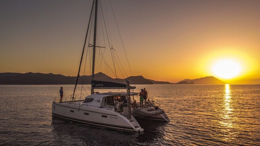 Milos: Full day Milos and Poliegos Catamaran Cruise - Kleftiko caves, Bandits’ Lair: the swim stop that people remember