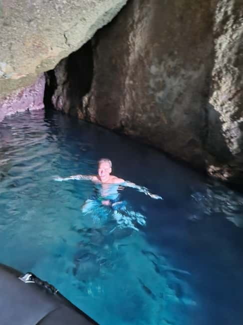 Milos: Half-day Kleftiko, Catamaran Trip | Lunch & OpenBar - Kleftiko Pirate’s Shelter: why this swim is the main event