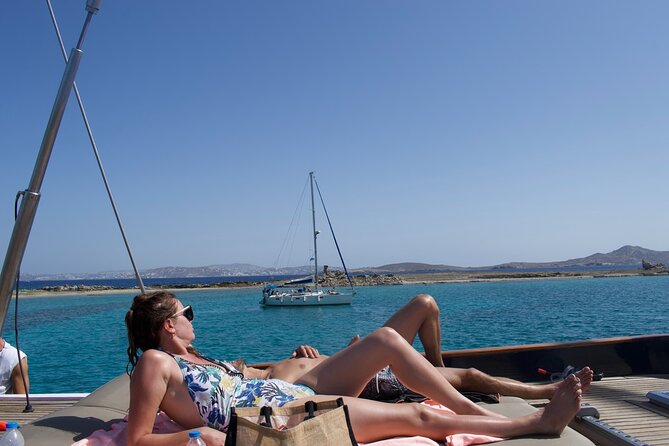 Mykonos Sail Cruise to Rhenia, Guided Tour of Delos, Lunch&Drinks - Delos and the Apollo Myth: Guided UNESCO Ruins With Time to Climb
